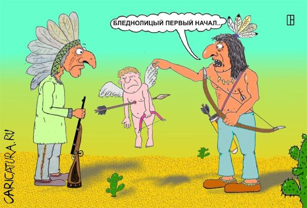 Карикатура "Что-то не сработало...", Олег Тамбовцев