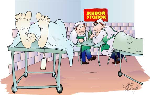 Карикатура "Живой уголок", Алексей Молчанов