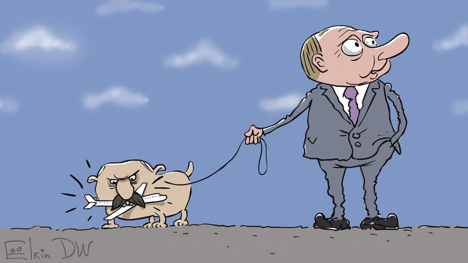 Карикатура "Лукашенко - лучший друг", Сергей Елкин
