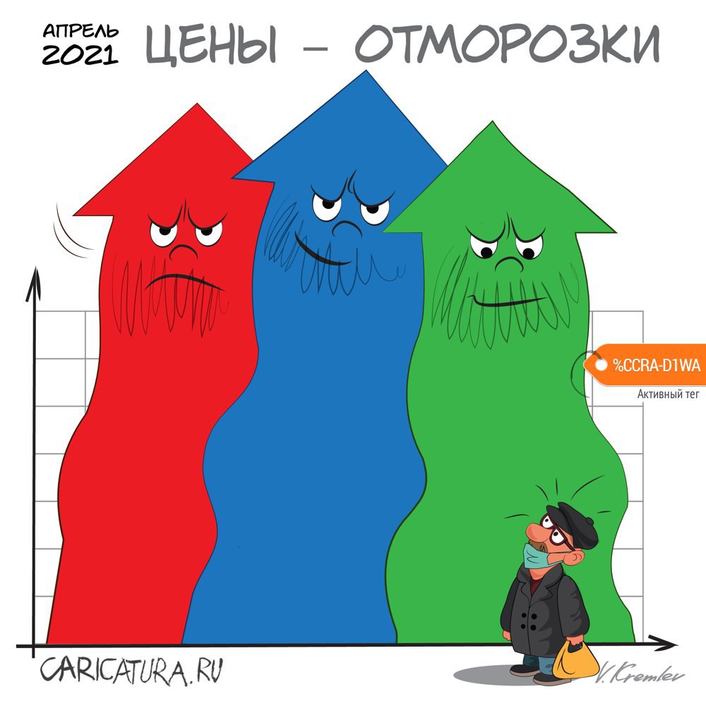 Карикатура "Отморозки", Владимир Кремлёв