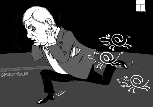 Карикатура "Ночной кошмар губернатора", Василий Миронов