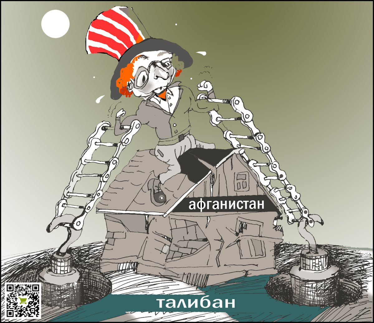 Карикатура "Жара", Александр Уваров