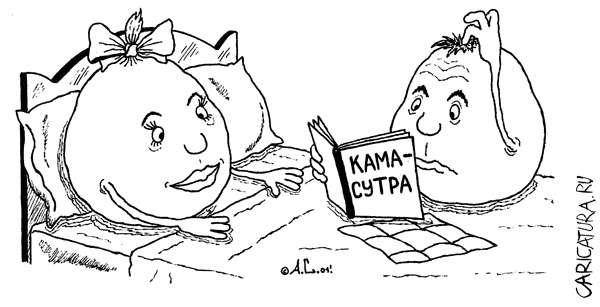 Карикатура "Камасутра", Александр Саламатин