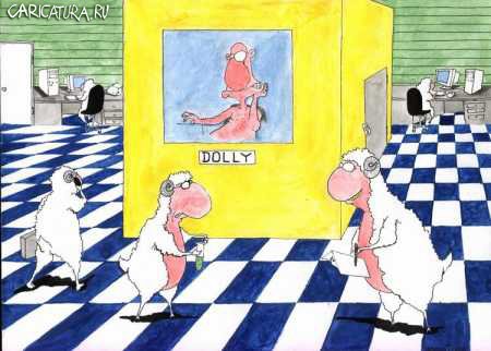 Карикатура "Dolly", Роман Железняк