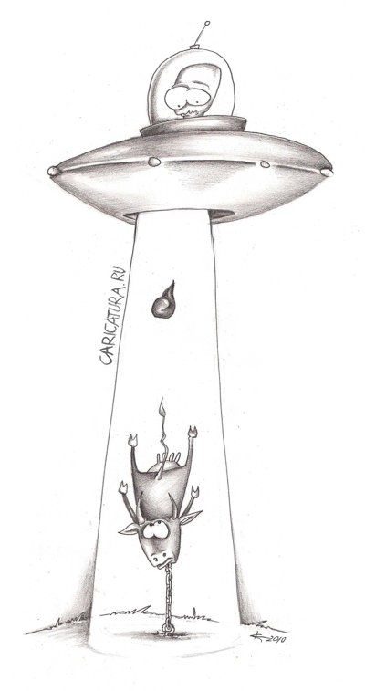 Карикатура "Добыча", Kristaps Auzenbergs
