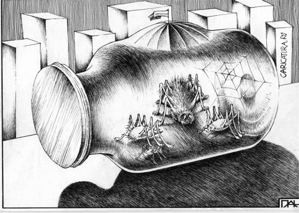 Карикатура "Резиденция", Андрей Потопальский