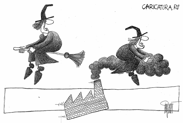 Карикатура "Полет", Желько Пилипович