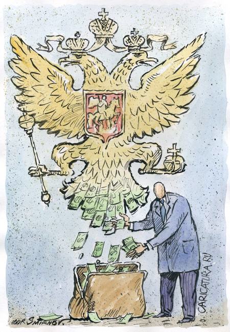 Карикатура "Орел", Игорь Смирнов-Сардановский