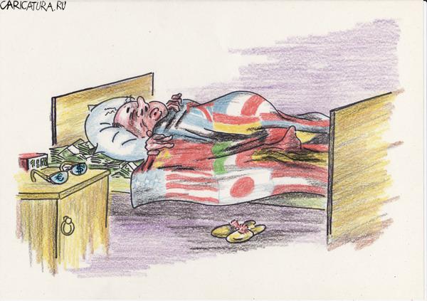 Карикатура "Патриот", Владимир Уваров