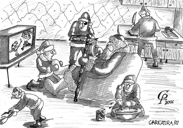 Карикатура "Дедовщина", Роман Серебряков