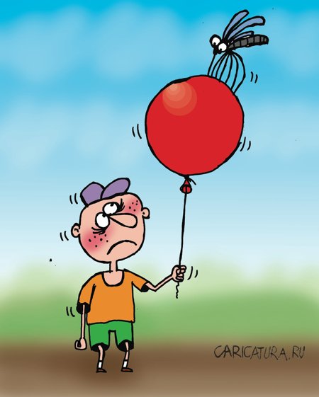Карикатура "Комар", Артём Бушуев