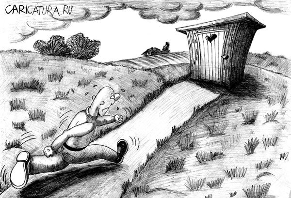 Карикатура "Фактор времени", Марат Хатыпов