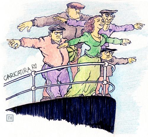Карикатура "Титаник (Абхазфильм)", Павел Нагаев