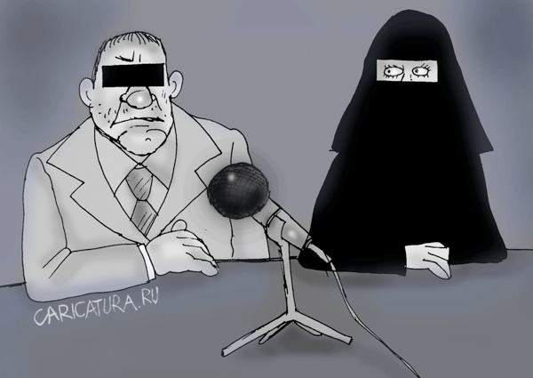 Карикатура "Секретность", Булат Ирсаев
