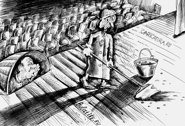Карикатура "Суфлер", Булат Ирсаев