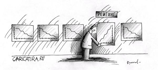Карикатура "Поворот событий", Илья Клычев