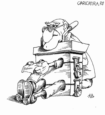 Карикатура "Трибуна", Серик Кульмешкенов