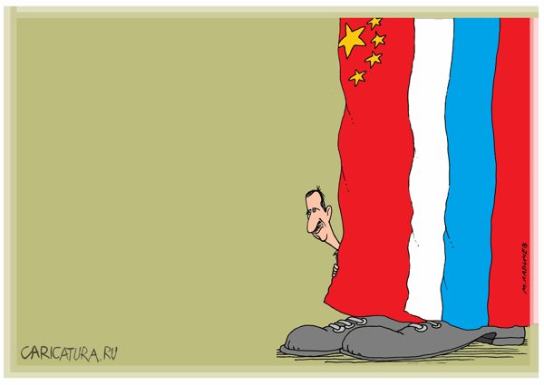 Карикатура "Асад", Михаил Ларичев