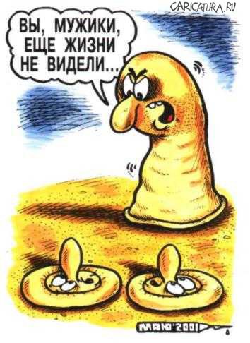 Карикатура "Жизни не видели", Александр Маркелов