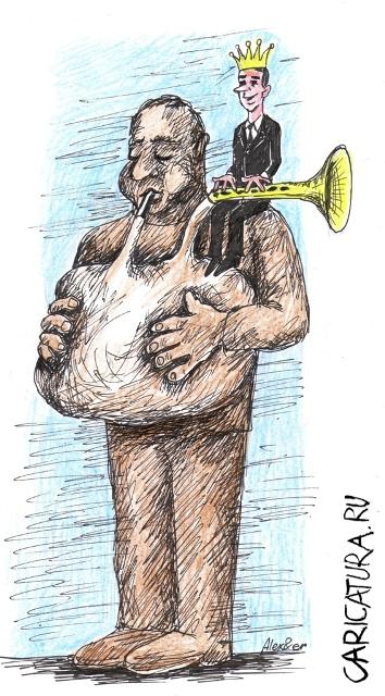 Карикатура "Глас народа", Александр Матис