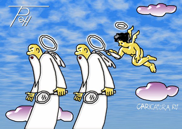 Карикатура "Святые", Фам Ван Ты