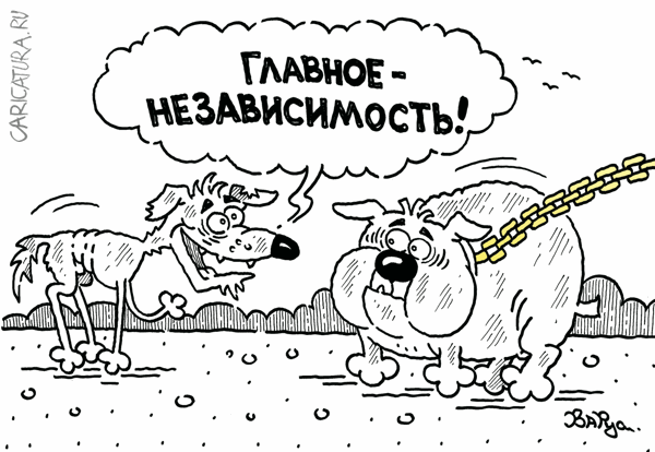 Карикатура "Независимость", Руслан Валитов