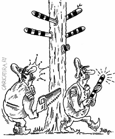 Карикатура "Палки", Руслан Валитов