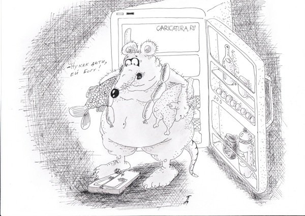 Карикатура "Мышеловка", Тасбулат Дошаров