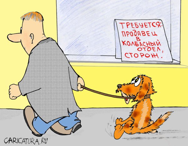 Карикатура "Нам подходит!", Александр Шауров