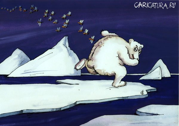 Карикатура "Достали", Сергей Сиченко