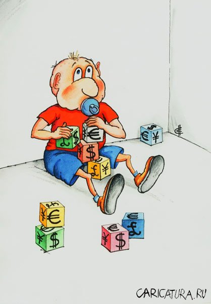 Карикатура "Игра", Сергей Сиченко