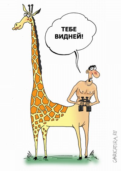 Карикатура "Задница", Валерий Тарасенко