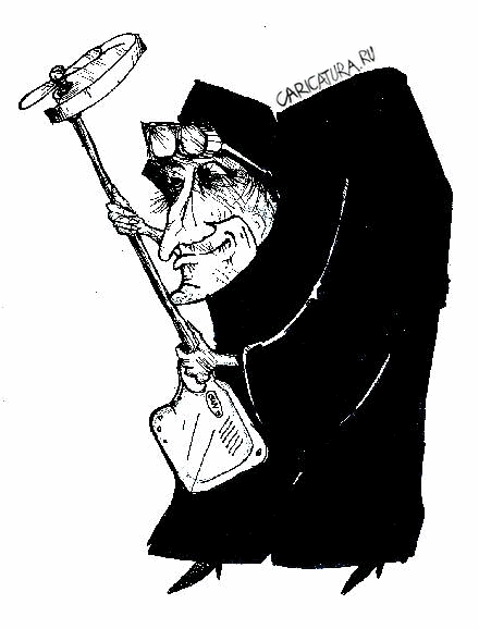 Карикатура "В ногу с прогрессом", Андрей Василенко