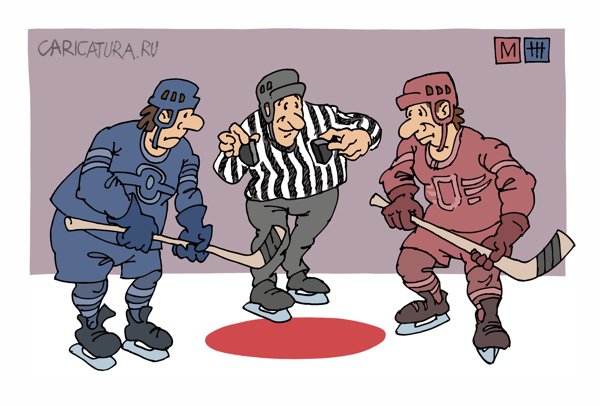 Карикатура "По честному", Михаил Жилкин