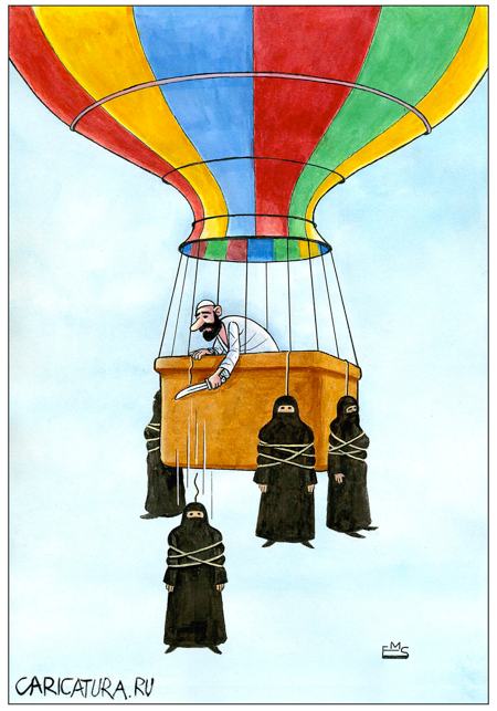 Карикатура "Балласт", Махмуд Эшонкулов