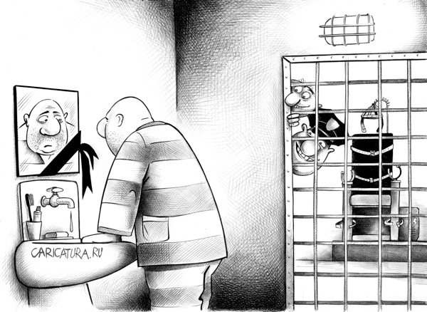 Карикатура "Дежурная шутка", Сергей Корсун
