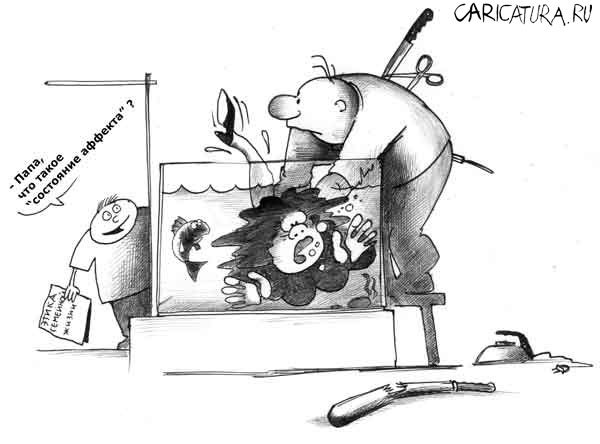 Карикатура "Состояние аффекта", Сергей Корсун