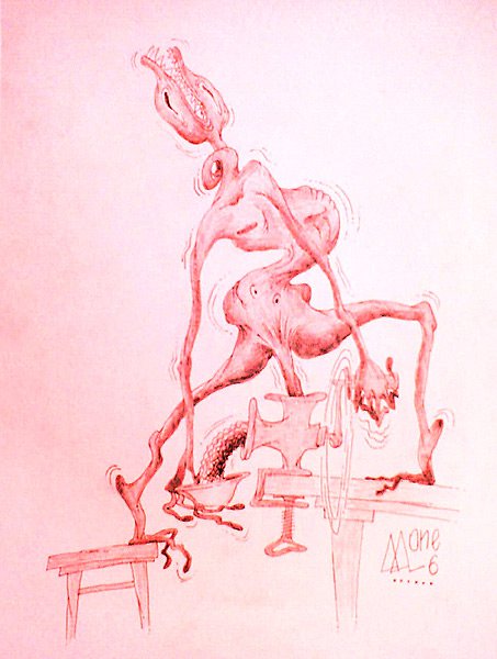 Карикатура "Голод", Андрей Лупин