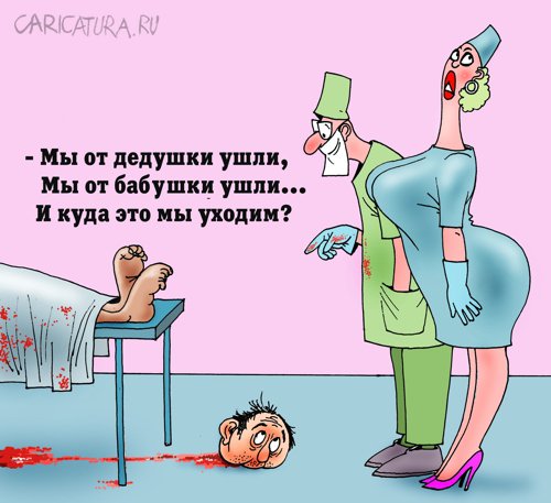 Карикатура "Колобок", Александр Попов