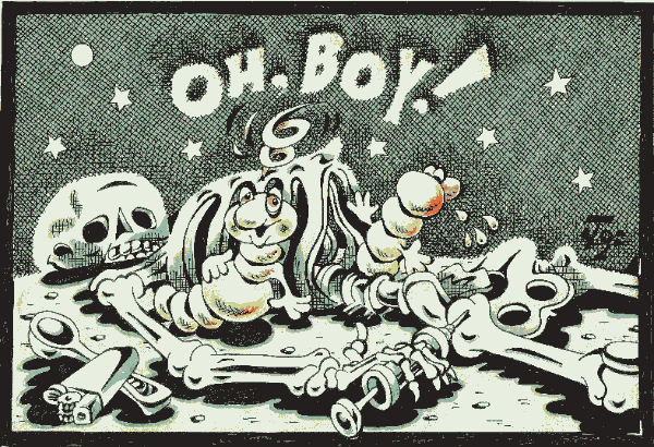 Карикатура "Труп наркомана", Петр Тягунов