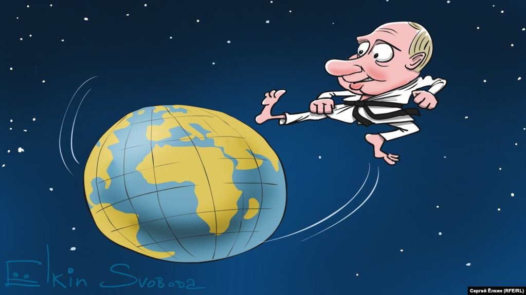 Карикатура "Без слов", Сергей Елкин