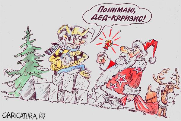 Карикатура "Понятливый", Бауржан Избасаров