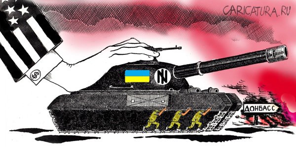 Карикатура "Без слов", Николай Кинчаров