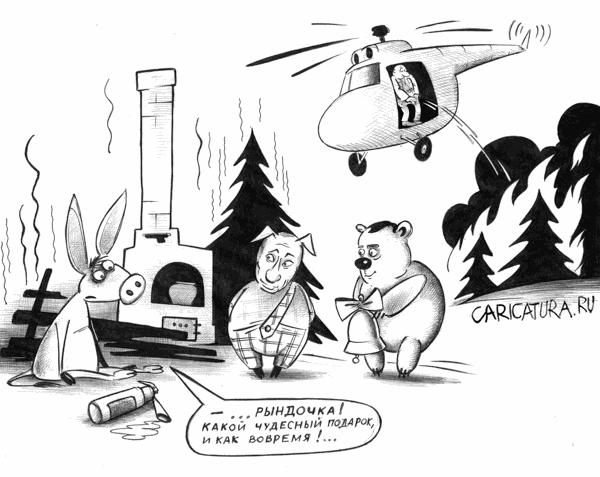 Карикатура "Лучше поздно...", Сергей Корсун