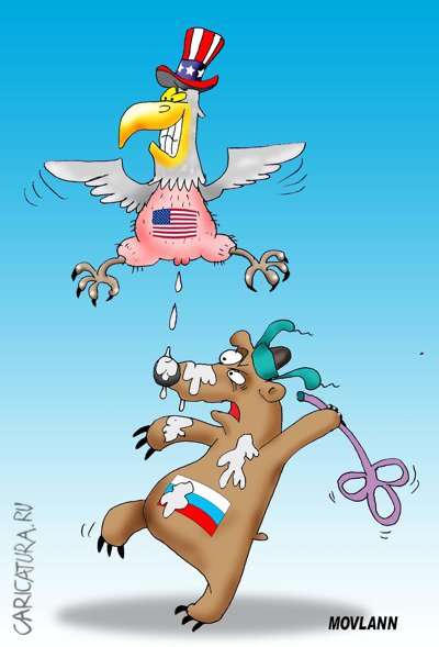 Карикатура "Партнеры 2014", Владимир Морозов