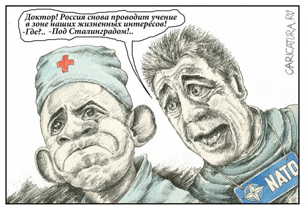 Карикатура "Хроническая фобия", Николай Свириденко