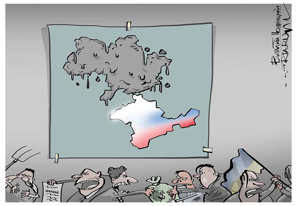 Карикатура "Есть дела и поважнее", Виталий Подвицкий
