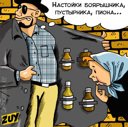 Карикатура "Хайзенберг уже не тот", Владимир Зуев