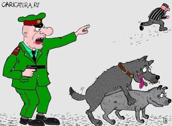 Карикатура "Предатель!", Олег Тамбовцев