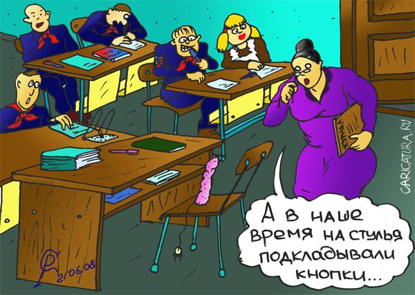 Карикатура "Новое время", Роман Серебряков